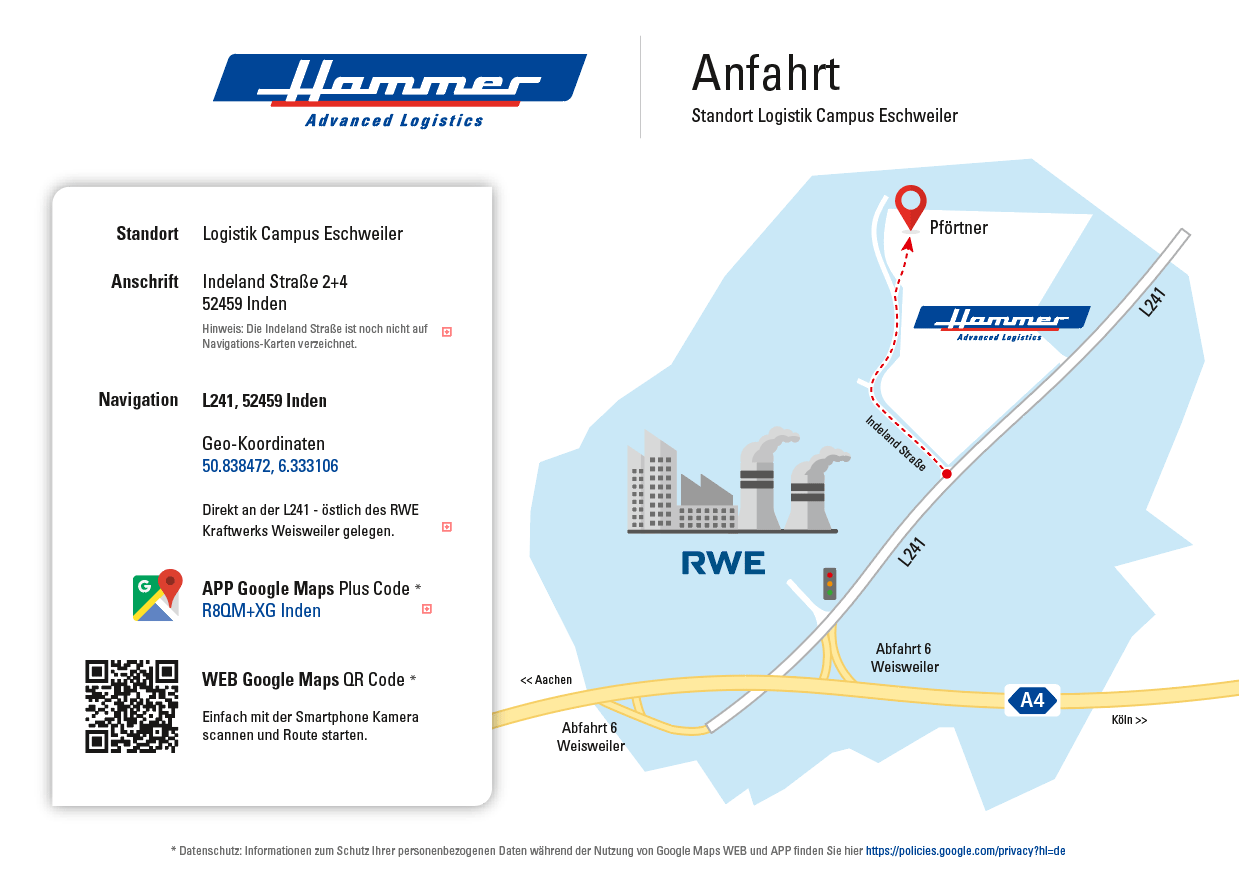 Download Anfahrt Logistik Campus Eschweiler